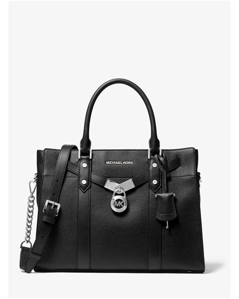 harga tas michael kors hamilton original|Hamilton Large Leather Satchel .